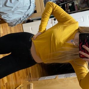 Yellow Top from Tillys